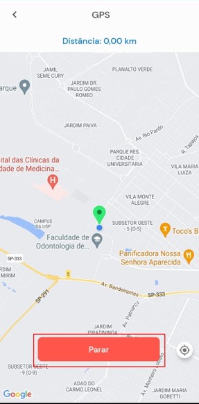 Como criar percursos através do aplicativo – Central de Ajuda VExpenses